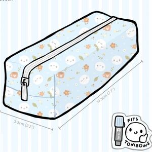 TheCoffeeMonsterzCo Clear Skies - Pencil Pouch